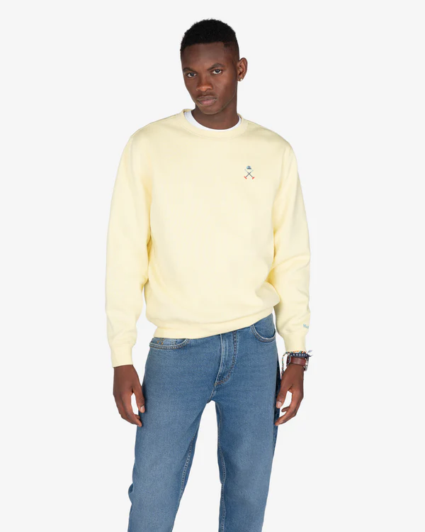 SUDADERA GLACIER WAX YELLOW