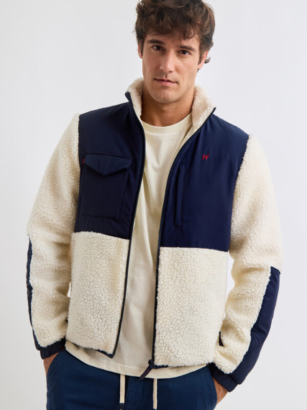 Cazadora Híbrida Borrego