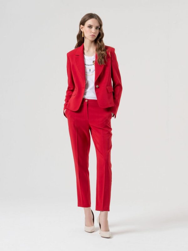 PANTALON SASTRE ROJO
