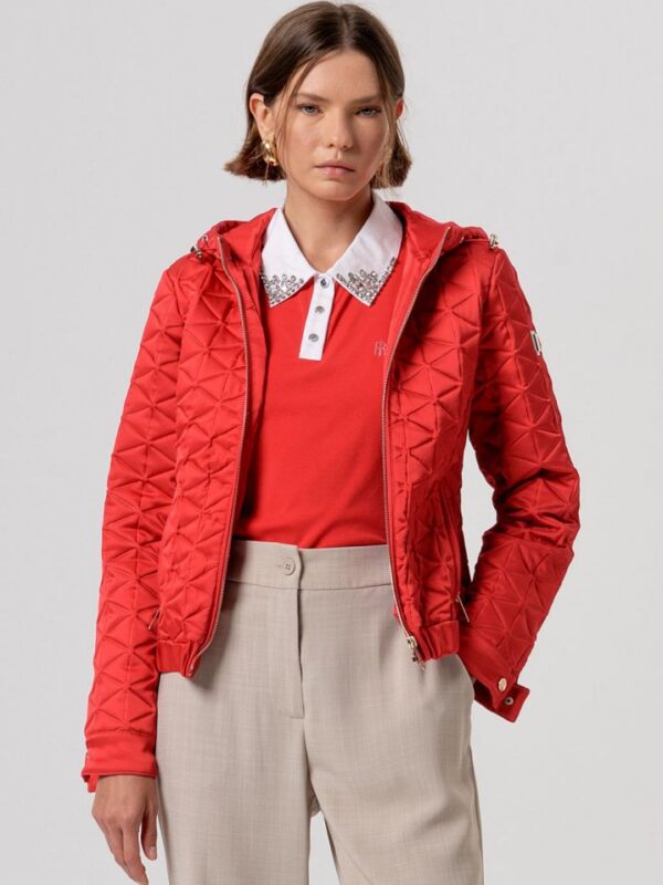 HOODY PADDED COAT CHERRYLIGHT SS26