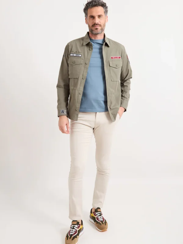 Sobrecamisa con Parches V26