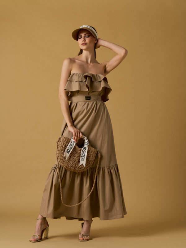 VESTIDO PALABRA DE HONOR ( TIRANTES APARTE)