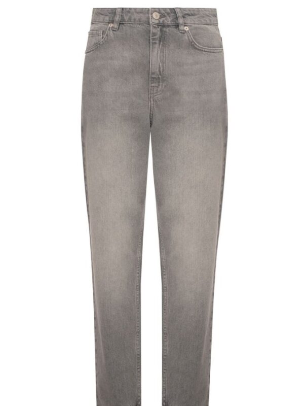DENIM VERA MOM FIT PANTS GREY