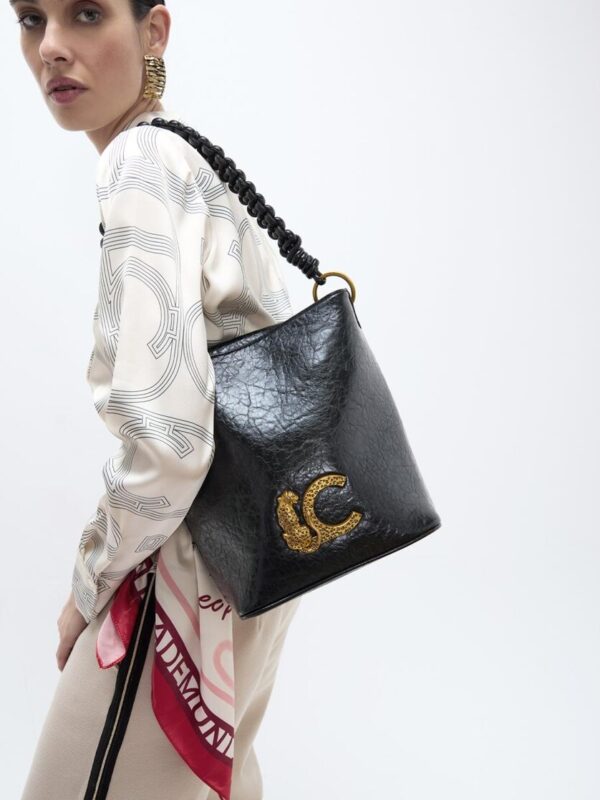 Hobo con detalle asa trenzada