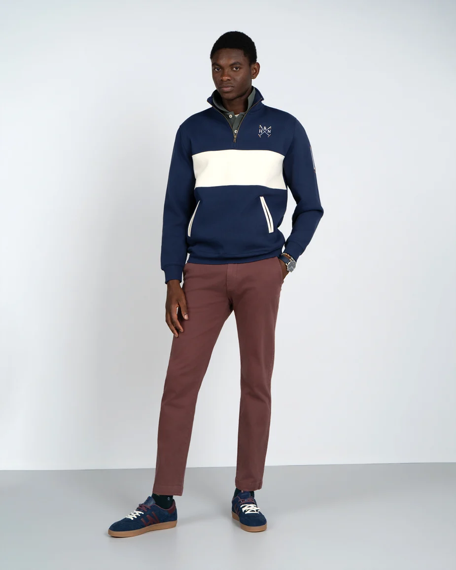 SUDADERA HALF ZIPPER CHUKKER - Imagen 2
