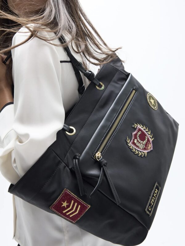 MAXI BOLSO PARCHES