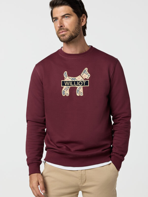Sudadera Doggy Tartán
