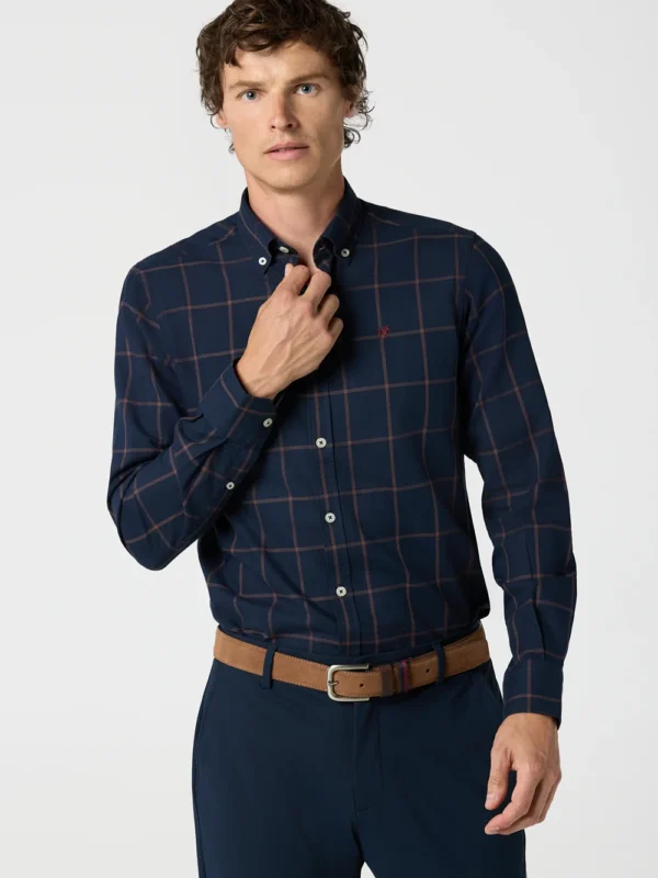 Camisa Viella Cuadro Ventana