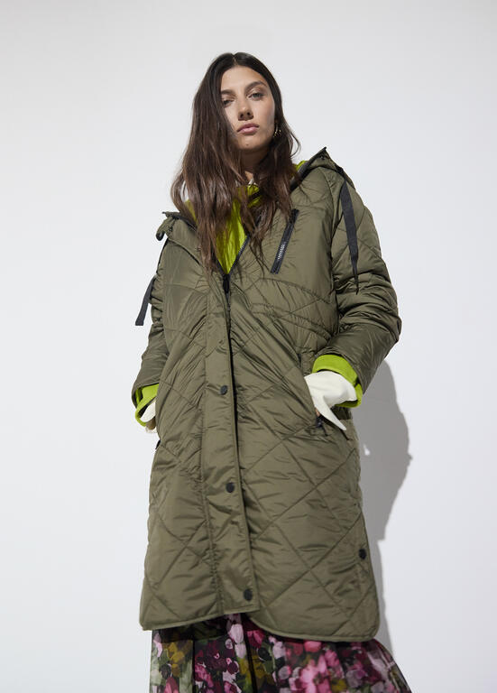 Anorak acolchado fino KAKI